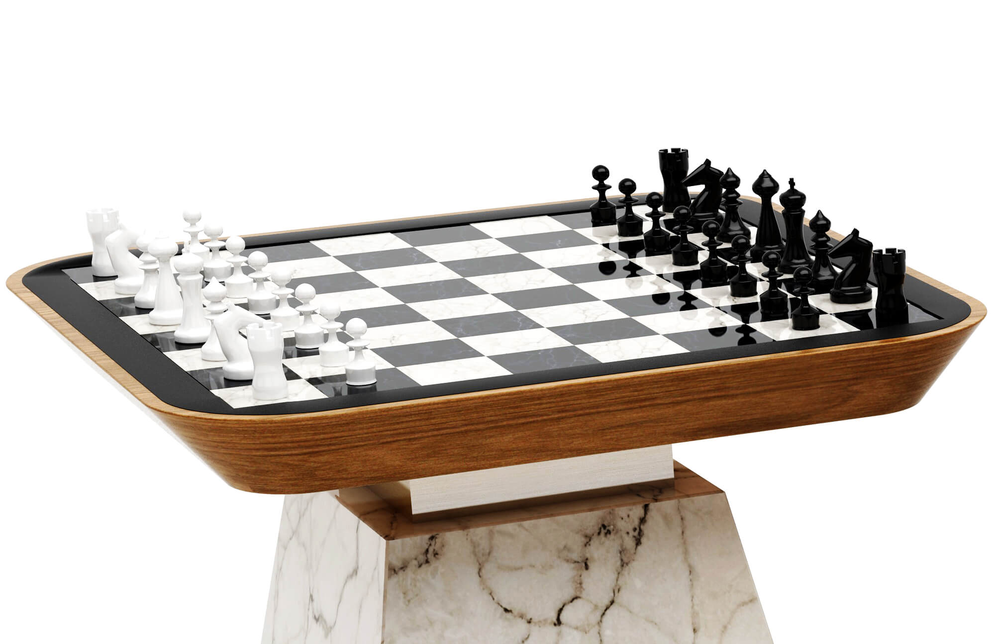 Atolye Mood luxury chess table hotel resort — Vertuden Turkey